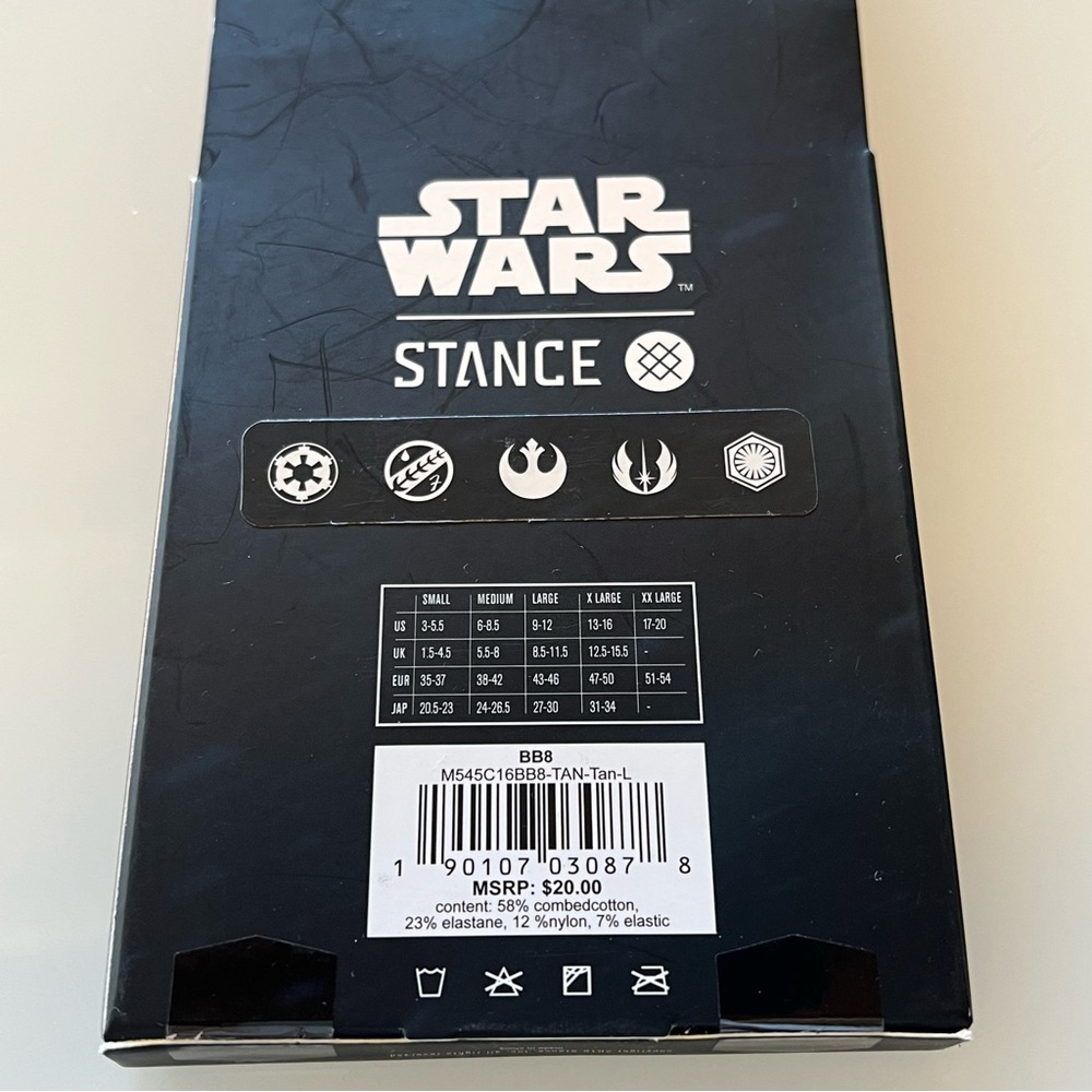 ‼️PRICE DROP‼️ NWT Stance x Star Wars BB-8 socks. - Picture 4 of 4